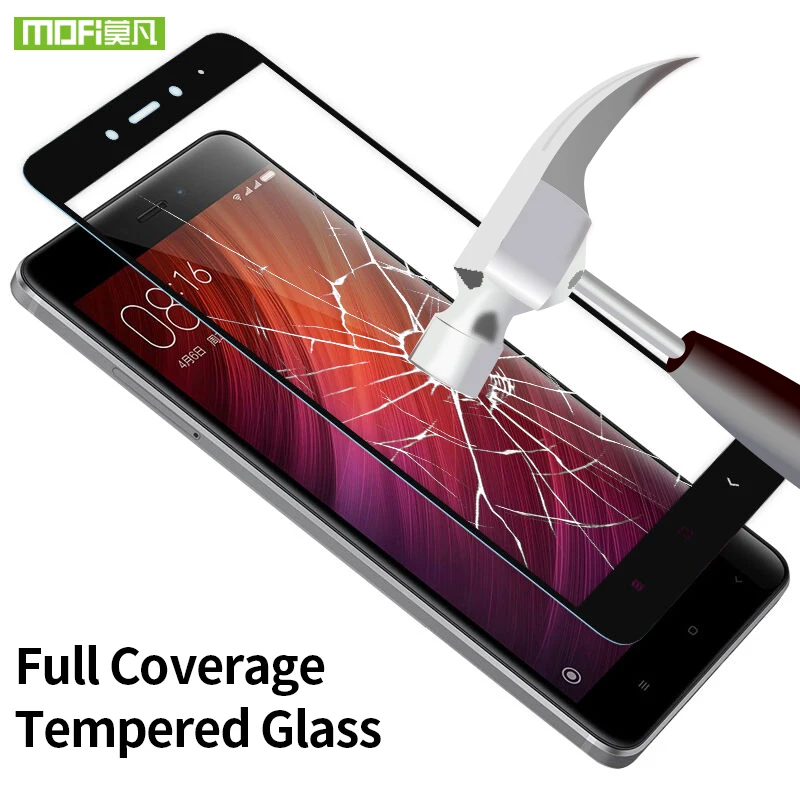 Mofi для Xiaomi redmi Note 4X защита экрана закаленное стекло|glass glass|mofi tempered glasstempered glass protector