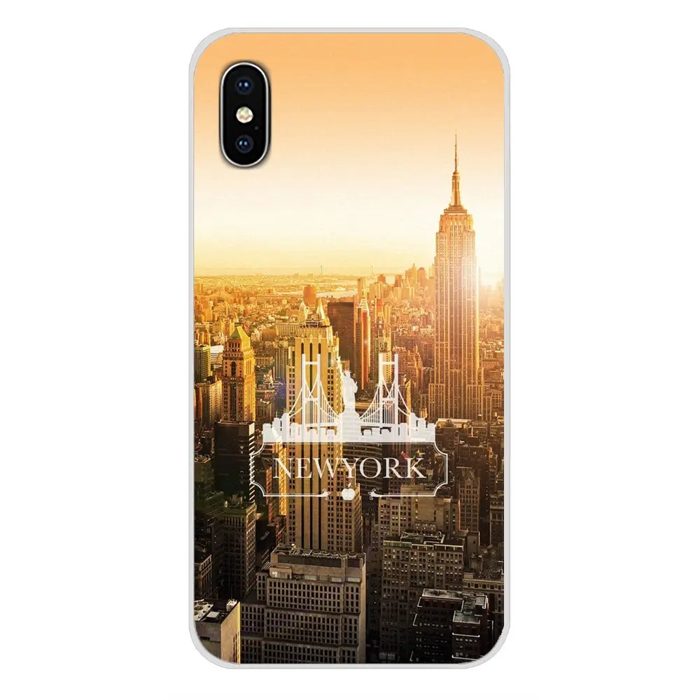 Чехлы для Apple iPhone X XR XS MAX 4 4S 5 5S 5C SE 6 6S 7 8 Plus ipod touch Нью-Йорк | Мобильные телефоны и