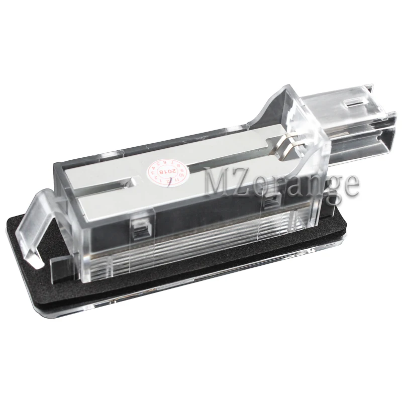 Mzorange Автомобильный светодиодный фонарь для номерного знака для Renault Espace MK4 Scenic MK2 Laguna 2 Dacia Duster Lodgy Logan MCV III 2003-2010