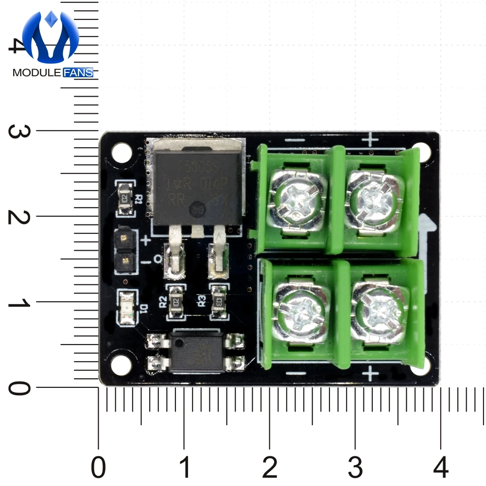 3 в 5 в низкое управление Высокое напряжение 12 В 24 в 36 в переключатель Mosfet модуль для Arduino подключения IO MCU ШИМ управление скорость двигателя 22A