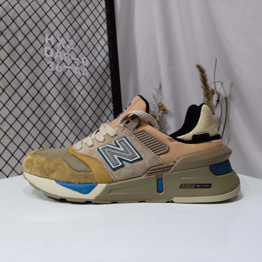 New Balance 997s Kith X Соединенные стрелы и Аутентичные мужские/wo мужские кроссовки, дышащая спортивная обувь, кроссовки, европейские размеры 36-44
