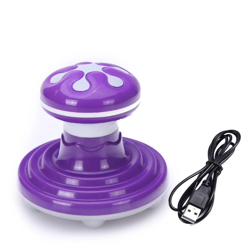 Мини электрическая ручка волновая Вибрация Массажер USB Батарея тело головы шеи