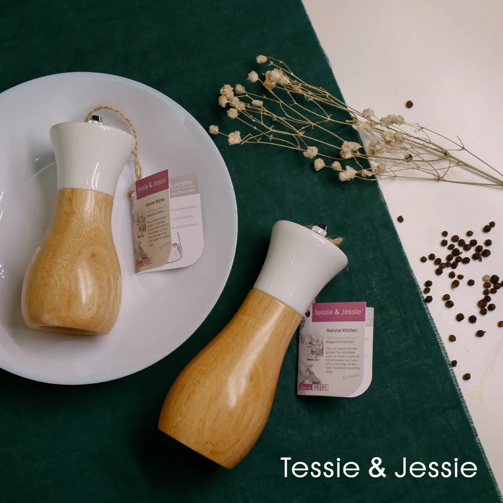 Фрезер Tessie & Jessie гладкий ручной без усилий в форме нефтяного баночка|Мельницы| |