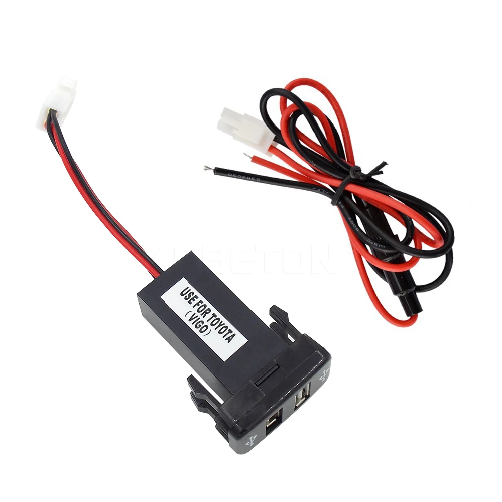 Автомобильное зарядное устройство с двумя USB портами 12 24 В на 5 В/2 0 А|charger charger|charger
