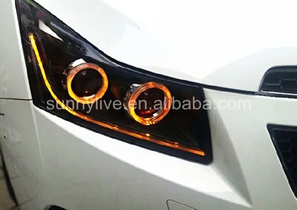 Для Chevrolet Cruze светодиодные фары 2009-2013 JC