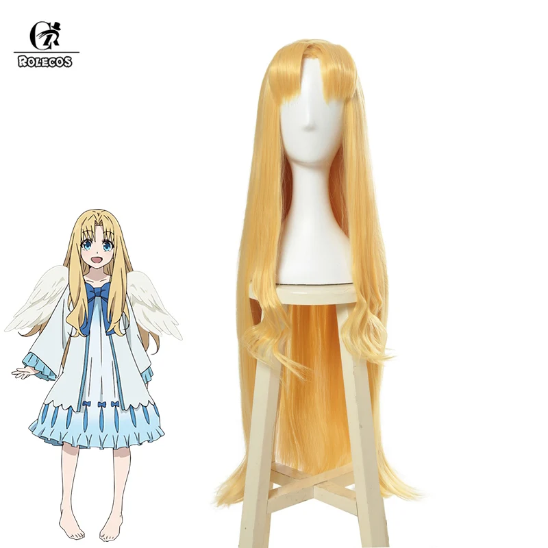 ROLECOS Rising of The Shield Hero Косплей волосы Filo Косплей головные уборы 90 см блонд длинные термостойкие синтетические волосы для женщин