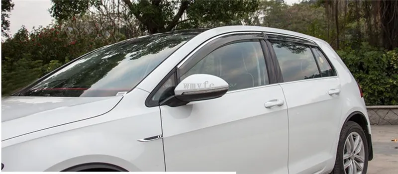 Защита от солнца и дождя для VW GOLF 7 MK7 2014 2015 2016 2017 4 шт.|rain deflectors|window visorwindow visor vent |