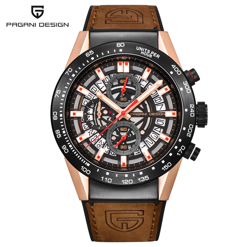 

Relogio Masculino PAGANI DESIGN Brand Luxury Watch Waterproof Chronograph Sport Quartz Wristwatches Military Clock For Men 2021