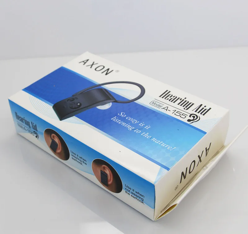 Карманный цифровой слуховой аппарат AXON перезаряжаемое устройство усилитель