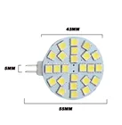 Бесплатная доставка 3 Вт SMD5050 24 светодиода g4 светодиодные лампы 120deg прожектор 100 шт.лот