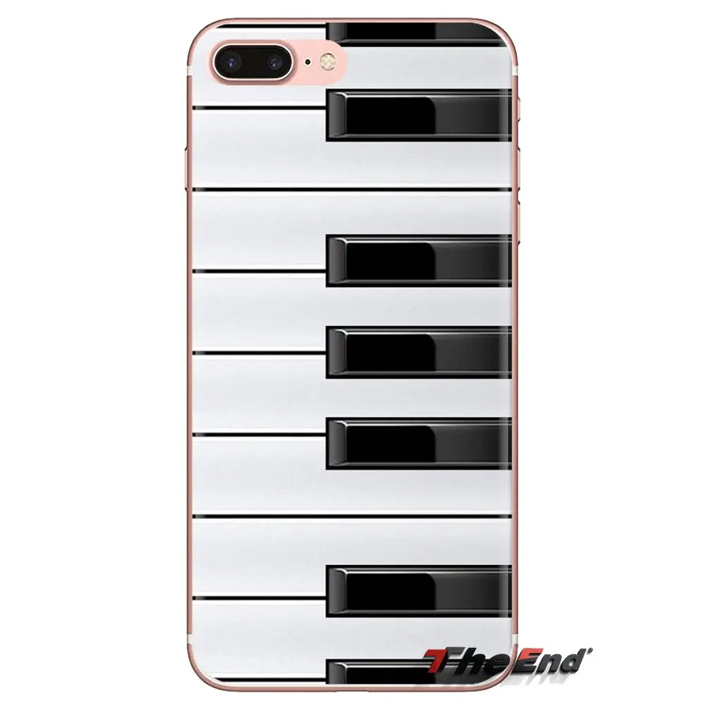 Прозрачные мягкие чехлы для iPod Touch Apple iPhone 4 4S 5 5S SE 5C 6 6S 7 8 X XR XS Plus MAX Teclado de Piano Art Print |