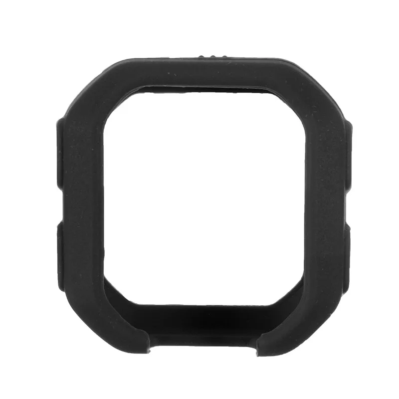 Новое поступление велосипед Велоспорт силиконовой резины чехол кожи для GARMIN GPS edge 20/25 с стикеры верховой езды аксессуары велосипеда - Цвет: Черный