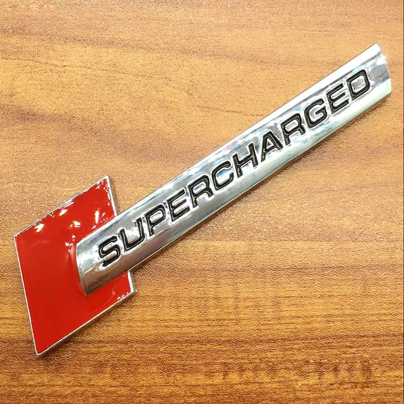 Высота каблука 10 см наклейки для автомобиля эмблема значок SUPERCHARGED стайлинга