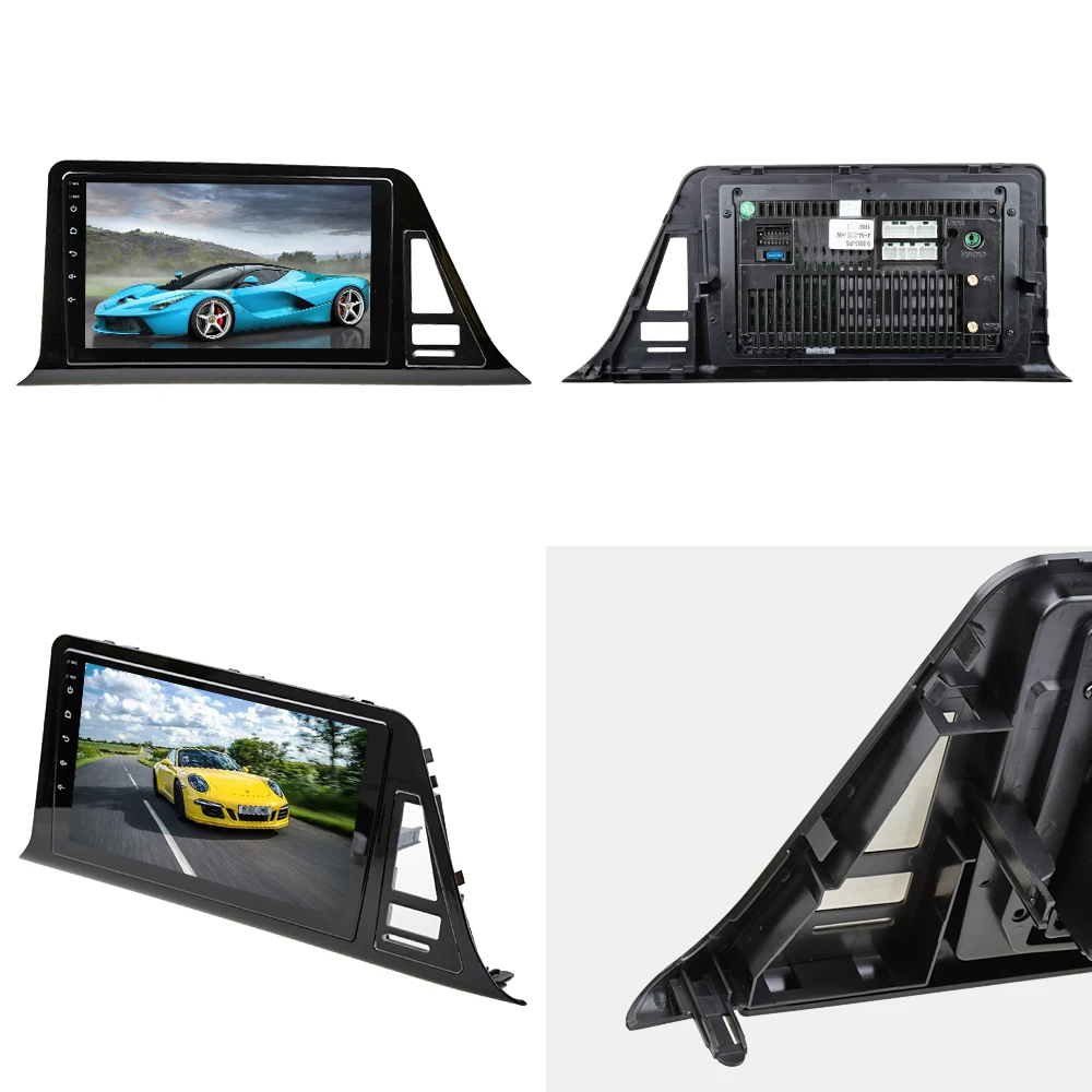 Sinosmart Android 8 1 2Din IPS/QLED 2.5D экран автомобиля gps радио навигация плеер для Toyota CH R евро