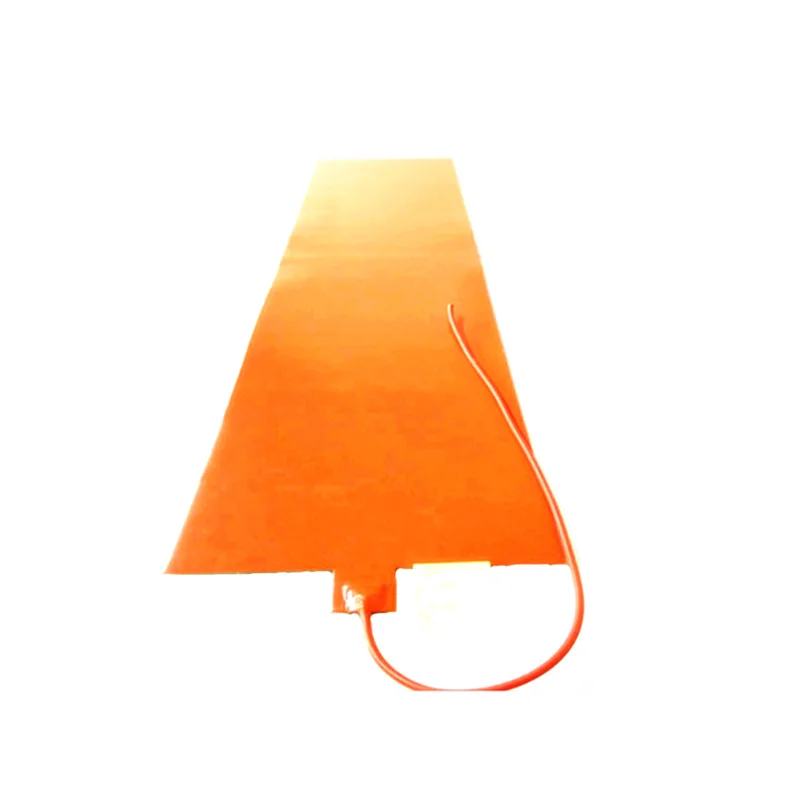 120v 1600w 400*1800*1.5mm silicone band heater for tank 1000mm lead wire come out from middle of 400mm side | Дом и сад