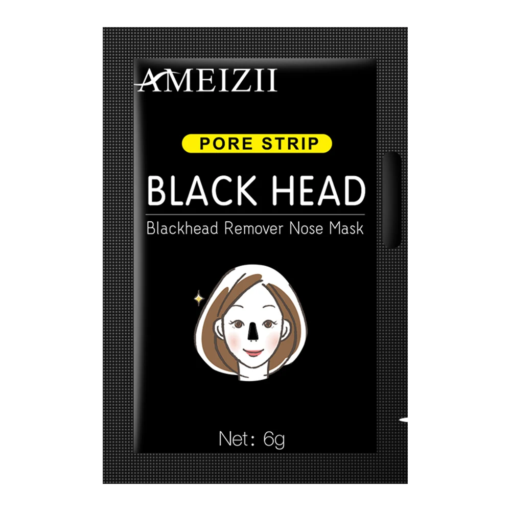 black mask AMEIZII, средство для удаления черных точек, для лица, для восстановления носа, маска для лица, очищающая, бамбуковый уголь, черная грязь, уход за кожей, контроль за маслами, маски - Цвет: black mask