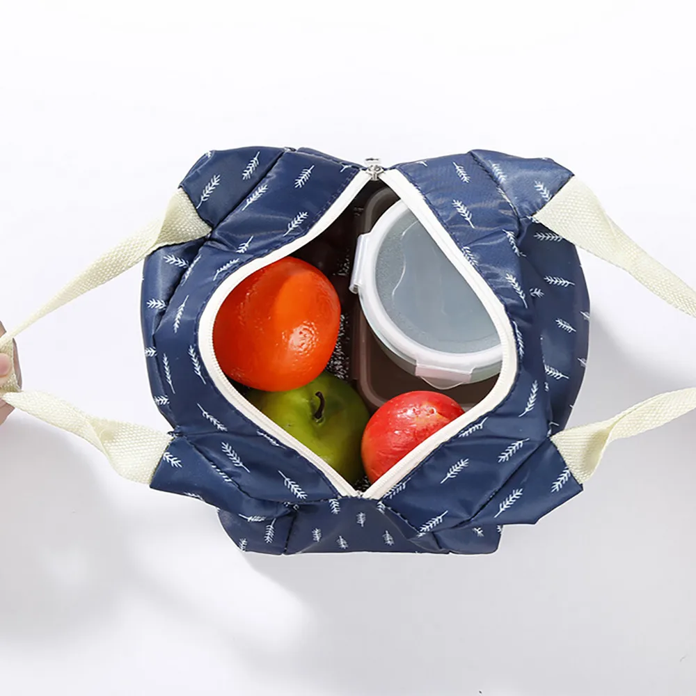 Новая модная сумка для обеда женщин детей мужчин изолированная холщовая коробка