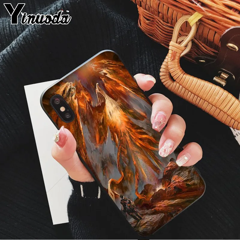 Yinuoda The Phoenix Luxury Unique Design Phone Cover for Apple iPhone 8 7 6 6S Plus X XS MAX 5 5S SE XR | Мобильные телефоны и