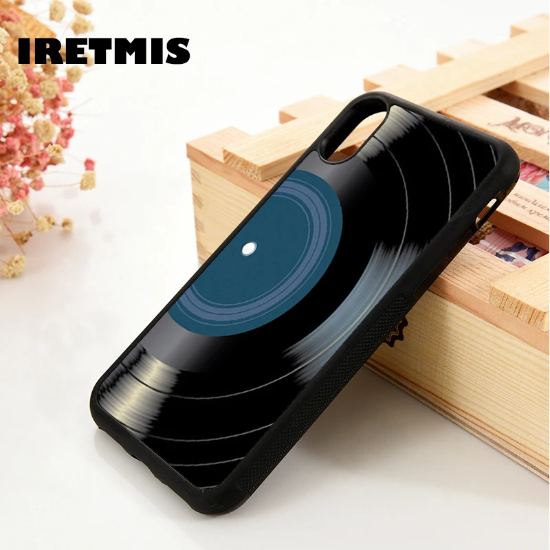 Iretmis 5 5S SE 6 6S Мягкий силиконовый чехол для телефона iPhone 7 8 plus X Xs 11 Pro Max XR виниловая