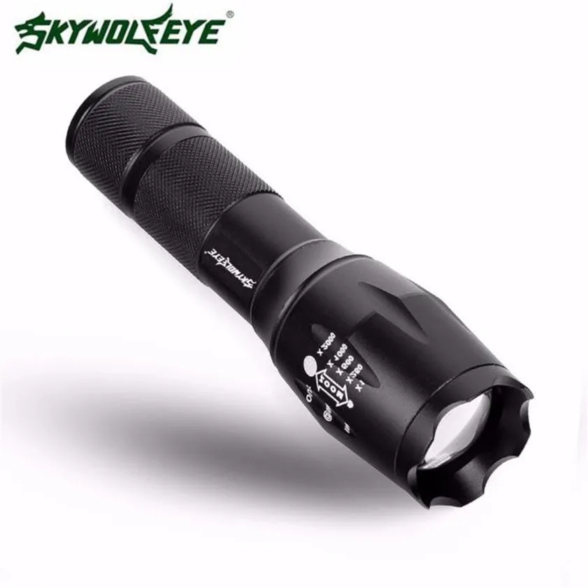 Светодиодный фонарик SkyWolfeye XM-LT6CREE 4000 лм тактический светодиодный G700X800 с
