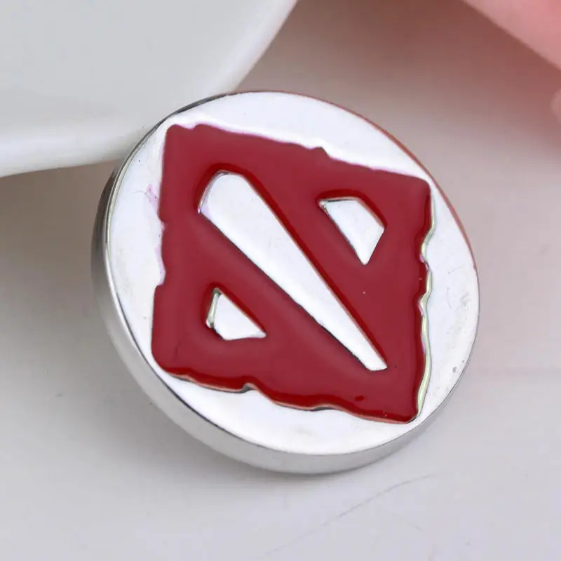 Бесплатная доставка булавка DOTA 2 высокого качества эмалированная ювелирные