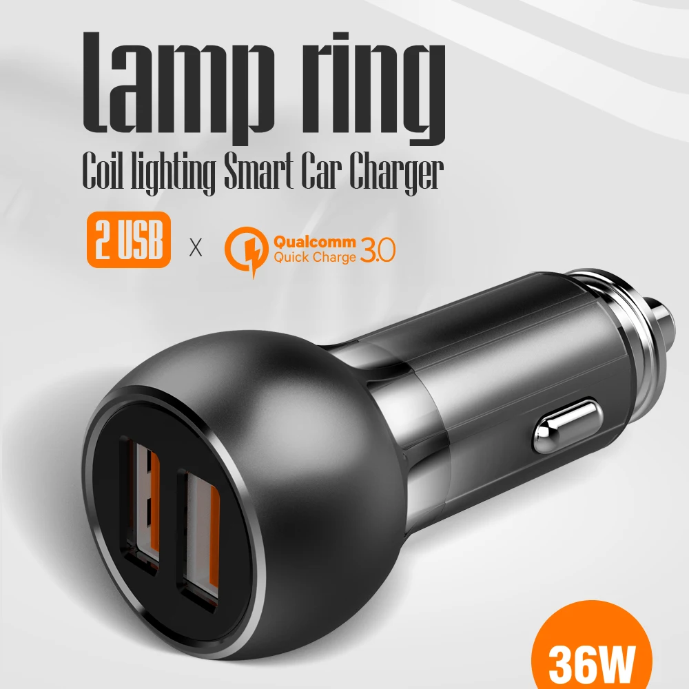 LDNIO Wholesale C503Q 3A Dual USB Support QC3.0 Fast Charging Car Charger For Samsung/Xiaomi/Lenovo cell phone | Мобильные телефоны