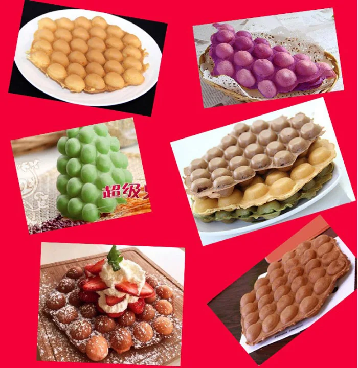 Вафельница eggettes электрическая вафельница из Гонконгского буфета для яиц-пузырей