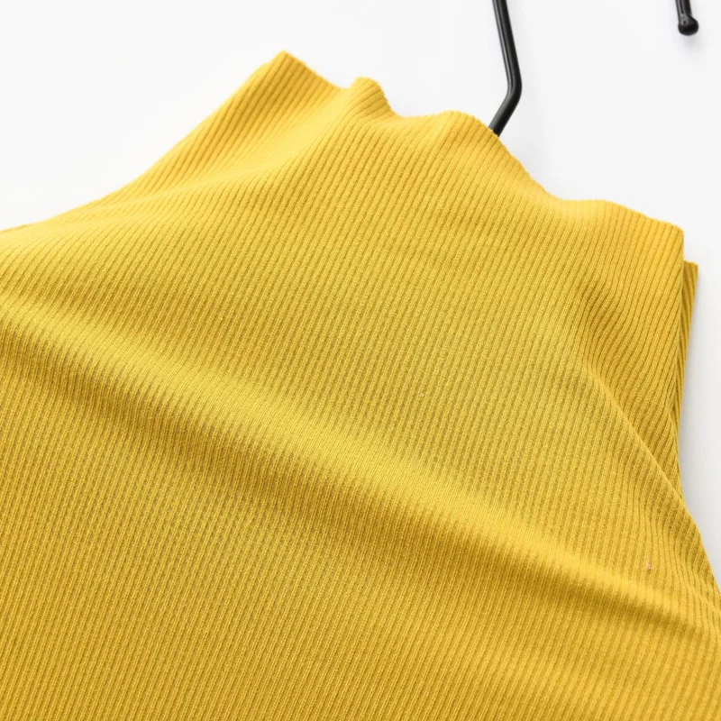 LERFEY с высоким плотно облегающим шею воротником Slim Fit Футболка спецодежды офисные