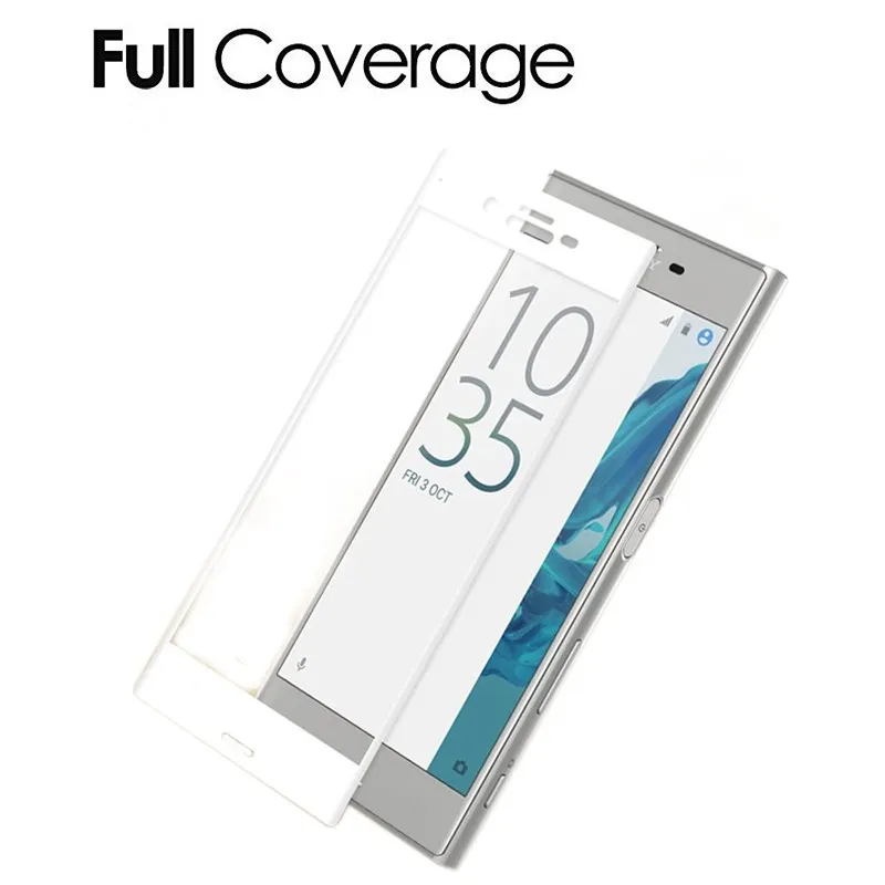 3D изогнутые для sony Xperia XA XA1 ультра XA2 плюс закаленное Стекло X Premium XZ XZ1 компактный XZ2