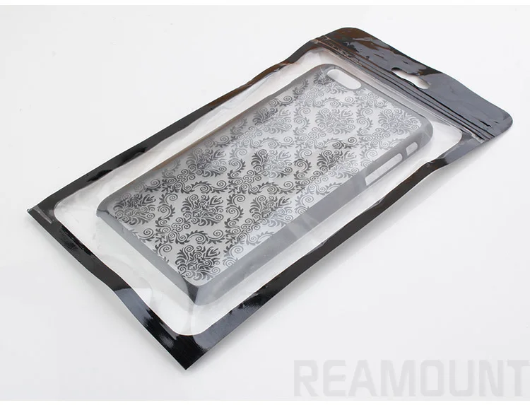 3000 шт пустой прозрачный замок на молнии Розничная упаковка сумка для мобильного