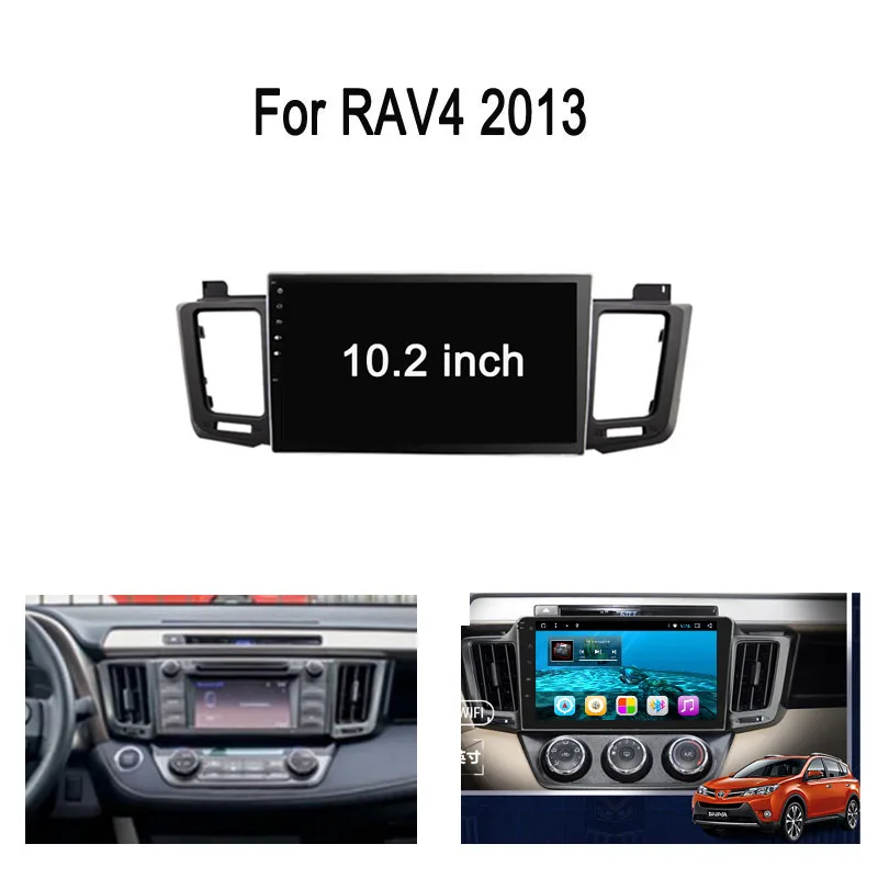 Четырехъядерный Android Fit TOYOTA RAV4 2013 2014 2015 2016 Автомобильный dvd плеер навигация GPS