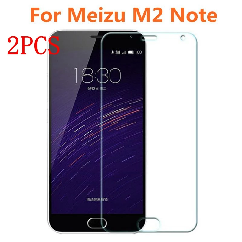 Закаленное стекло для Meizu M2 Note 2 шт. защитная пленка экрана Meilan M571 M571U