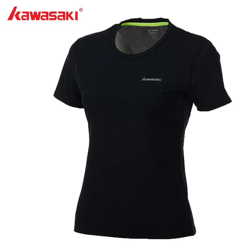 Женская футболка для бега Kawasaki с большой сеткой Спортивная быстросохнущая
