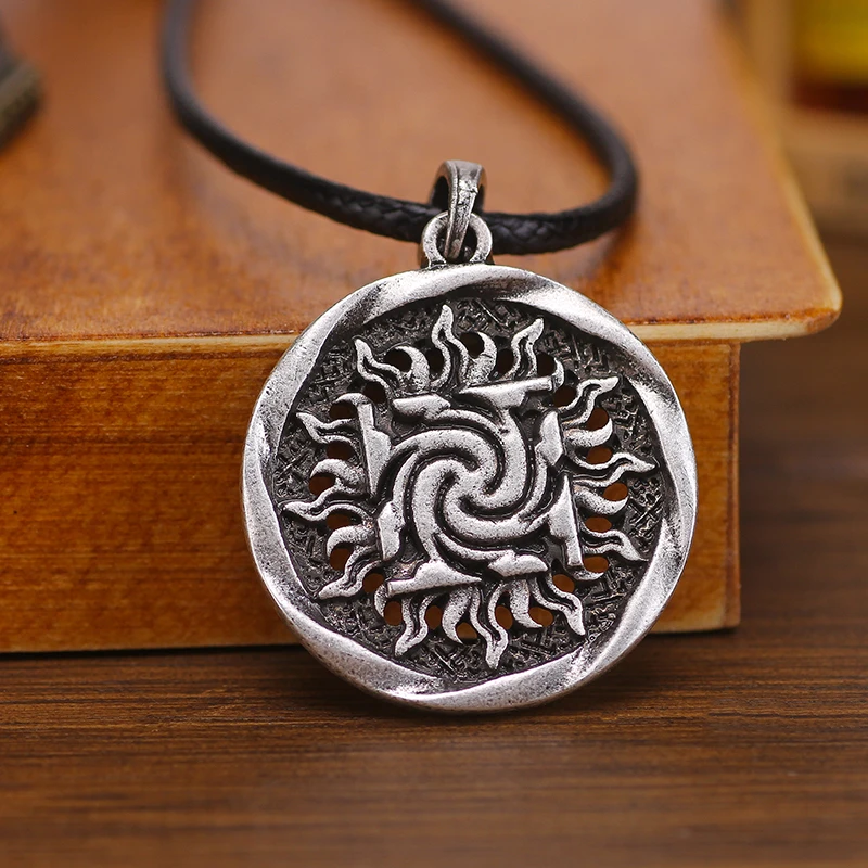 Славянский амулет Znich in Sun Ожерелья Подвески Norse Viking Talismans Best Friend ювелирные изделия
