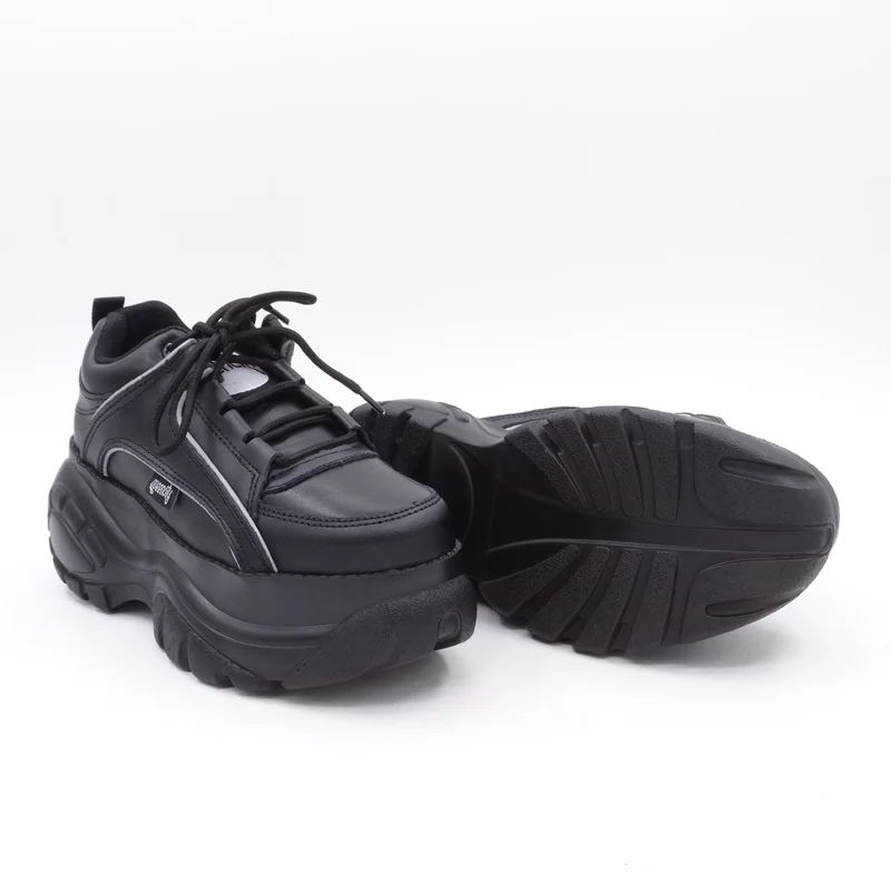 

COMFABEA 2021 Wedges Shoes For Women Spring Sneakers Thick Bottom Flats Platform Shoes Casual Ladies Creeper Punk Shoes