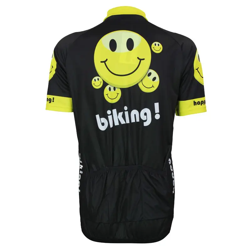 Футболка Мужская дышащая с коротким рукавом принтом улыбки | Спорт и развлечения