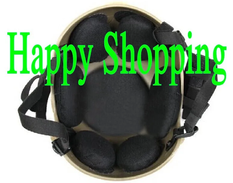

Tactical Cycling Helmet For Protective With NVG Mount And Side Rail for hunting for shooting Sand