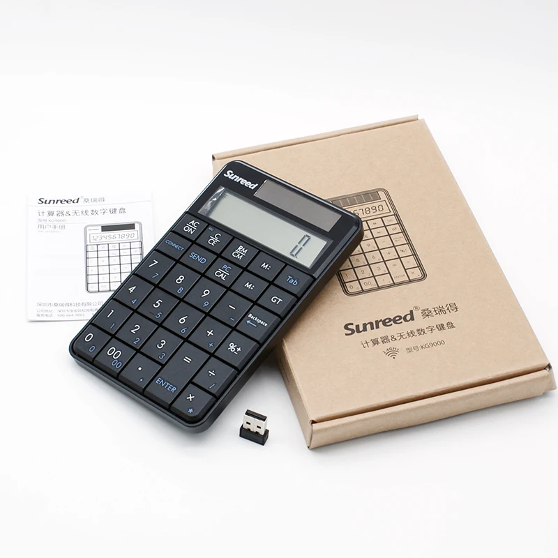 2in 1 USB Numeric Keypad with Calculater Wireless Receiver Tablet Hub mini keyboard for Microsoft Mac | Компьютеры и офис