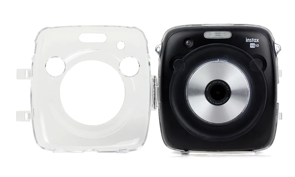 Fujifilm Instax Square SQ10 Кристальный чехол для камеры ПВХ прозрачный ремешок защитная
