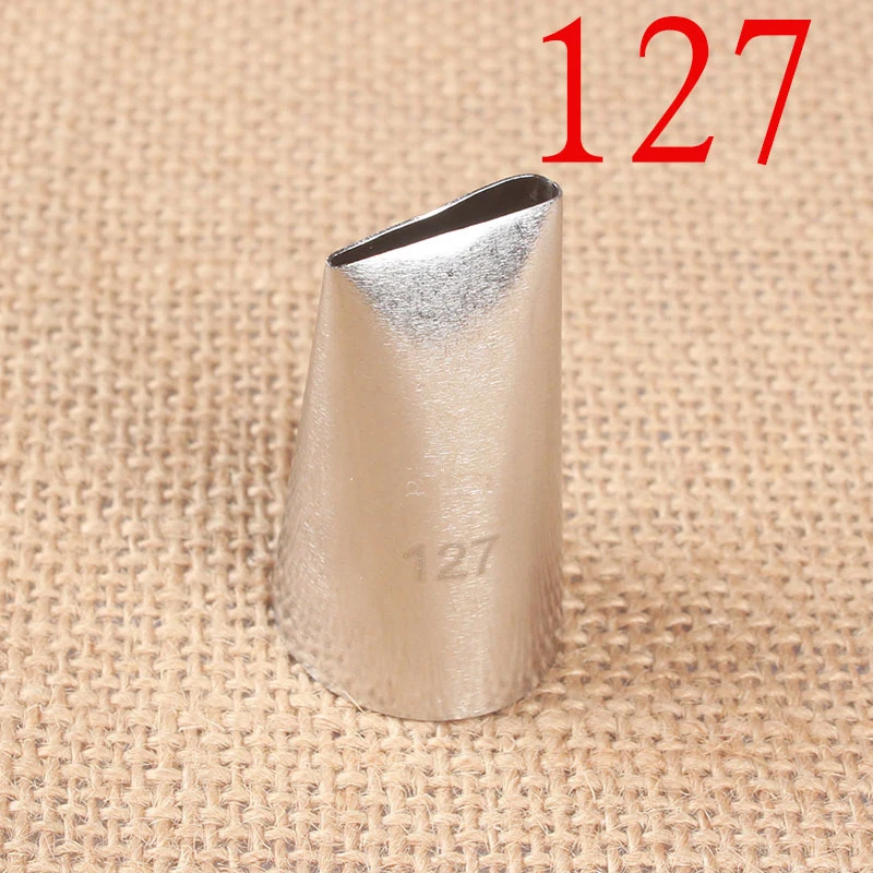#127 Роза из нержавеющей стали лепестки DIY глазурь окантовки кекс торт