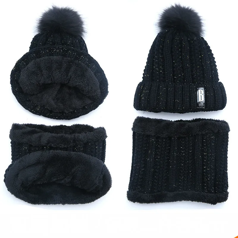 Зимние качественные вязанные женские шапочки|Женские Skullies и шапочки| |