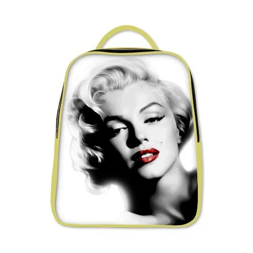 Рюкзаки известной звездой мэрилин монро рюкзак desgin для школы мальчиков и девочек