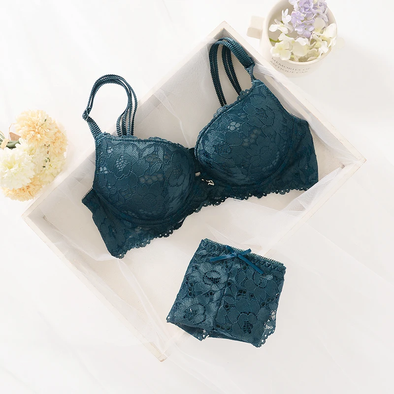 Женское нижнее белье в наборе нижнего белья женское кружевное бюстгальтер и
