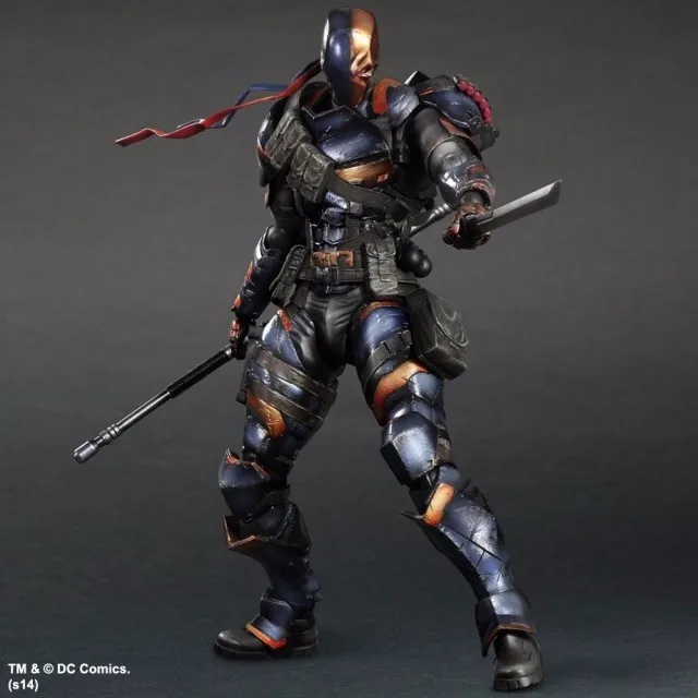 Игра искусство 27 см DC персонаж Deathstroke фигурку модель игрушки|Игровые фигурки и