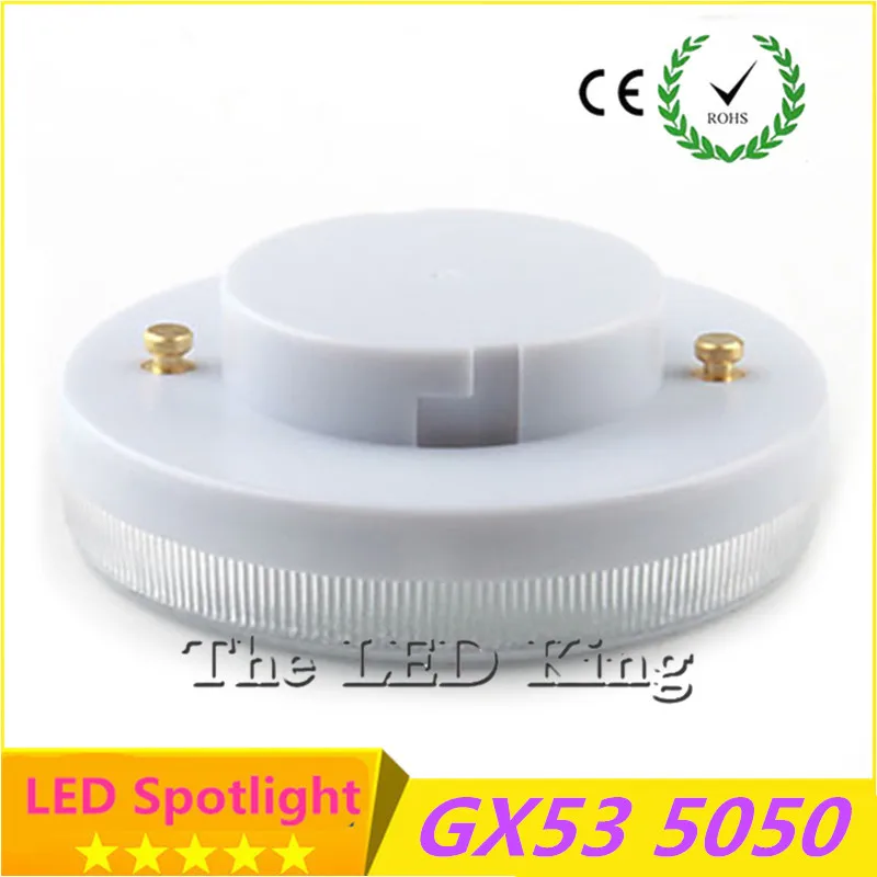 Gx53 светодиодные лампы 5 Вт 7 9 gx53 база для led светильник переменного тока 110 220v 240v