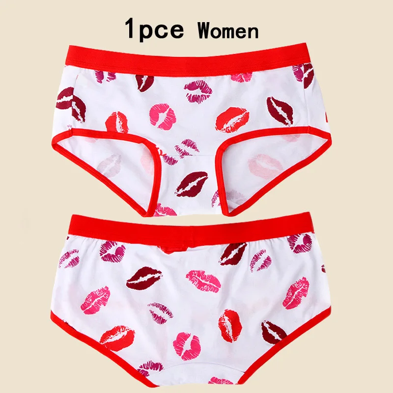 Women-V Нижнее белье с мультяшным принтом, мужские боксеры, шорты Cuecas, забавные трусы, мужские хлопковые боксеры, пара трусов, женские трусы Супермена - Цвет: Women-V