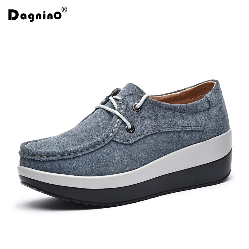Женские замшевые мокасины на платформе шнуровке|brand women flats|women brand flatswomen flats |