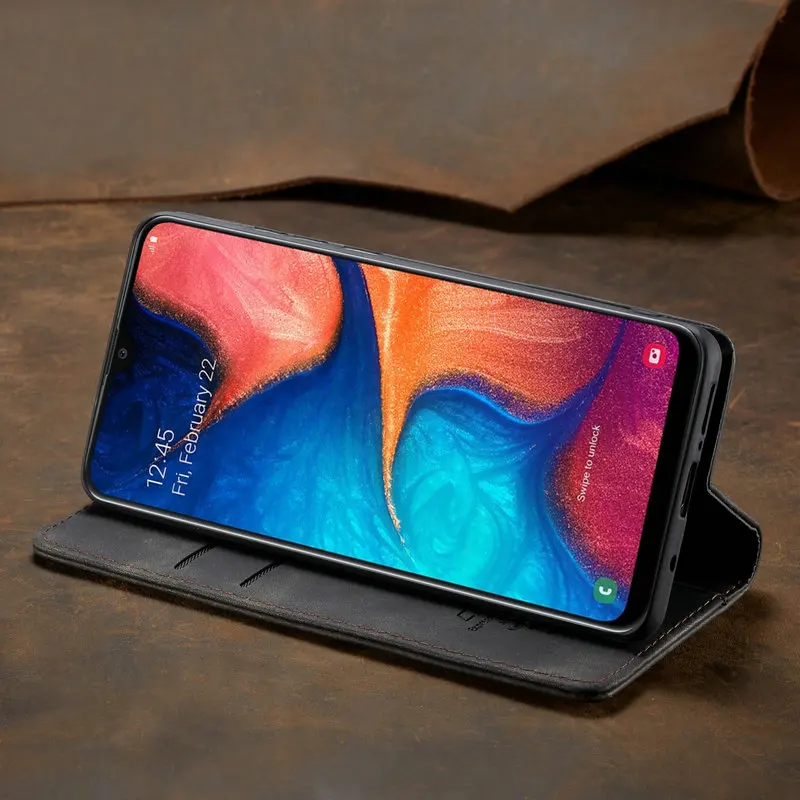 CaseMe Phone Case For Samsung Galaxy S10 5G Luxury Credit Card Stand Magnetic Leather Flip Cover For Samsung S10 5G S10Plus A70