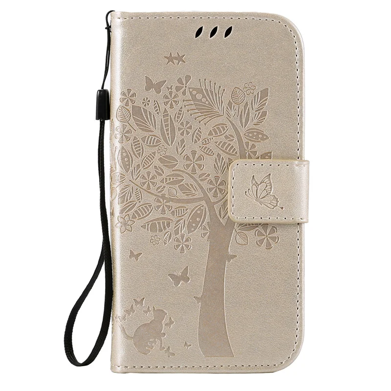 AIYINGE Magnetic Buckle Cell Phone Case For Samsung Galaxy J2 J200 J200F Embossed Leather Cover | Мобильные телефоны и