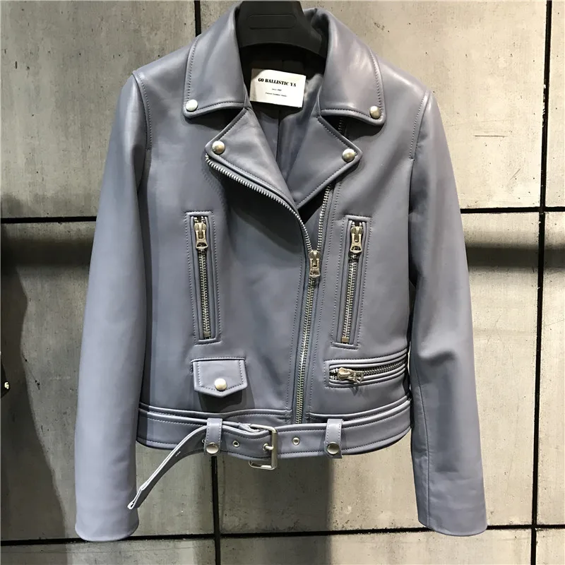 Обувь из натуральной кожи на танкетке Женская качественная куртка модные